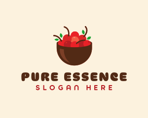 Sweet Cherry Bowl logo design