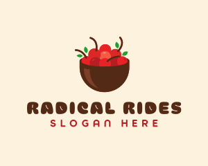 Sweet Cherry Bowl logo design