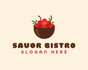 Sweet Cherry Bowl logo design