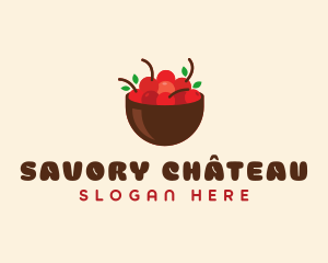 Sweet Cherry Bowl logo design