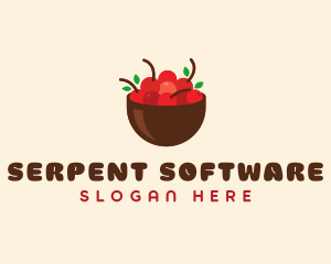 Sweet Cherry Bowl logo design