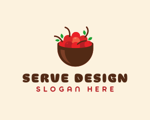 Sweet Cherry Bowl logo design