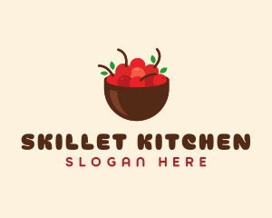 Sweet Cherry Bowl logo design