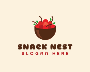 Sweet Cherry Bowl logo design