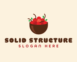 Sweet Cherry Bowl logo design