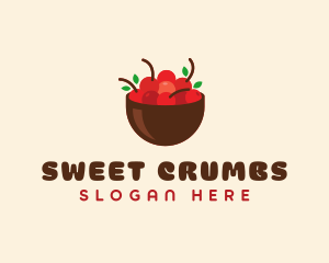 Sweet Cherry Bowl logo design