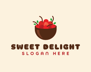 Sweet Cherry Bowl logo design