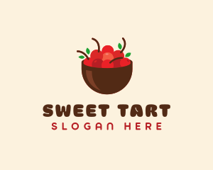 Sweet Cherry Bowl logo design