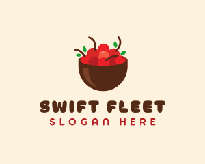 Sweet Cherry Bowl logo design