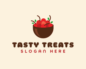 Sweet Cherry Bowl logo design