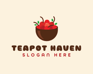 Sweet Cherry Bowl logo design