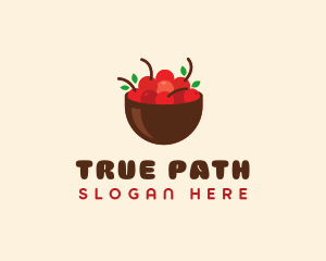 Sweet Cherry Bowl logo design