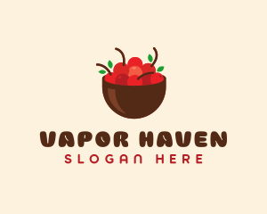 Sweet Cherry Bowl logo design