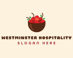 Sweet Cherry Bowl logo design