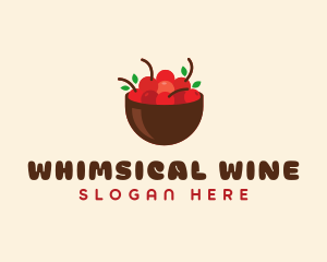 Sweet Cherry Bowl logo design