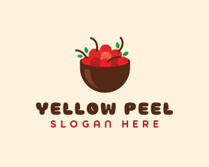 Sweet Cherry Bowl logo design