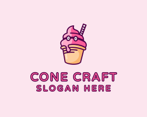 Ice Cream Cone logo design