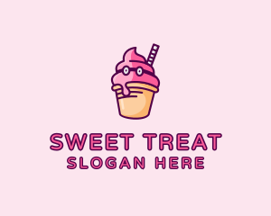 Ice Cream Cone logo design