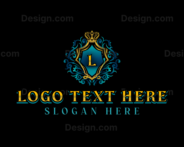 Luxury Royal Shield Logo