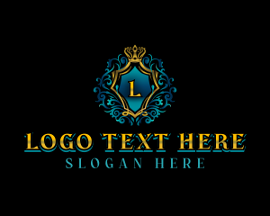 Luxury Royal Shield logo