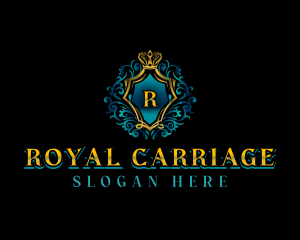 Luxury Royal Shield logo design