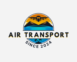 Travel Airplane Pilot logo design