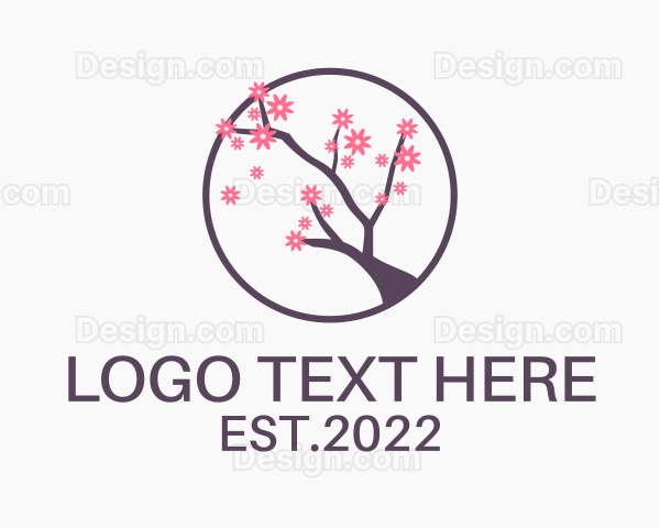 Sakura Flower Garden Logo