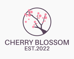 Sakura Flower Garden  logo design