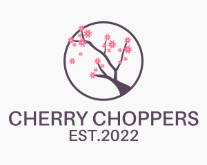 Sakura Flower Garden  logo design