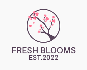 Sakura Flower Garden  logo design