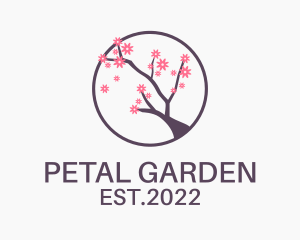 Sakura Flower Garden  logo design