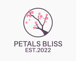 Sakura Flower Garden  logo design