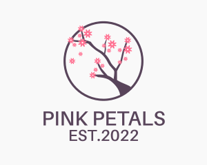 Sakura Flower Garden  logo design