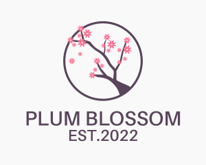 Sakura Flower Garden  logo design