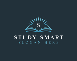 College Study Book logo design