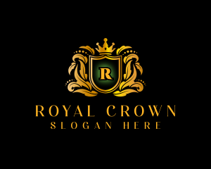 Crown Royal Shield logo design