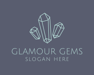 Floating  Crystals Boutique  logo design