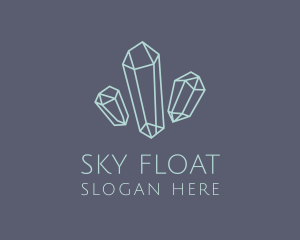 Floating  Crystals Boutique  logo design