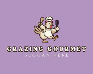 Chicken Culinary Cook logo design