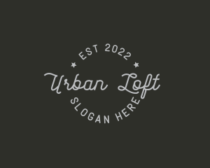 Urban Script Apparel logo design