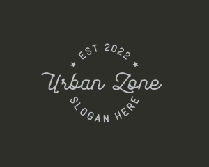 Urban Script Apparel logo design