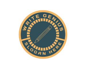 Educational Writing Pencil logo