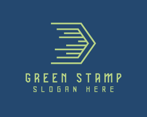 Green Arrow Logistics logo design