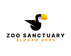 Toucan Avian Bird logo design