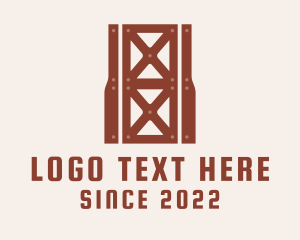 Steel - Industrial Steel Structure logo design
