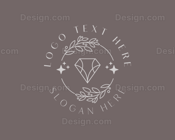 Crystal Diamond Jewelry Logo