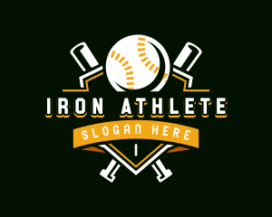 Baseball League Club logo design