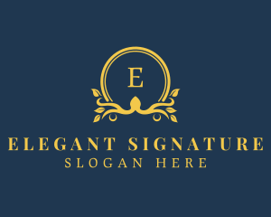 Golden Wreath Firm logo design