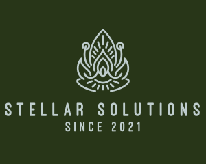 Religious Candle Spa logo design