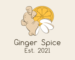 Organic Ginger Spice logo